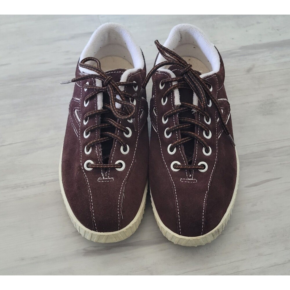 Tretorn Womens Sneaker Brown Suede 6B Casual
